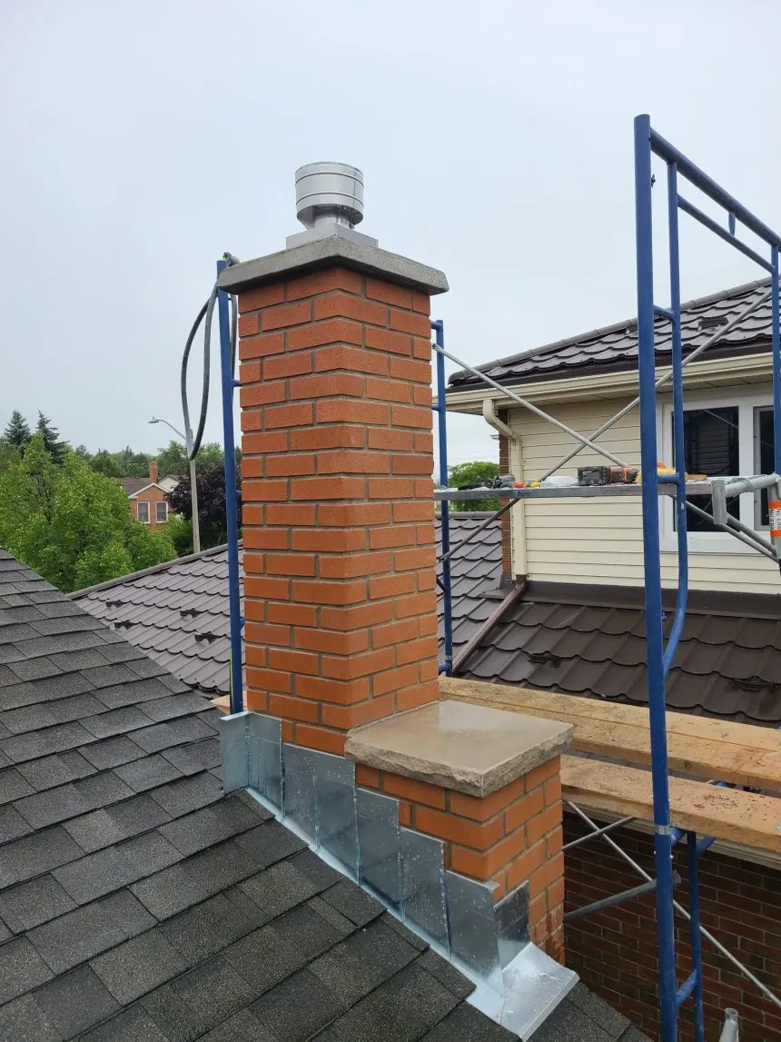 Chimney repair project