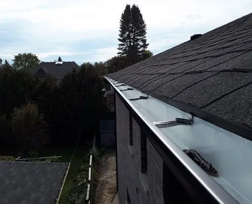 Exterior eaves project