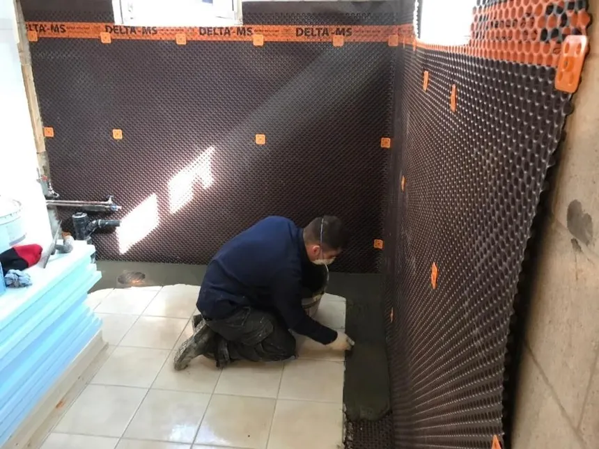 Exterior foundation work