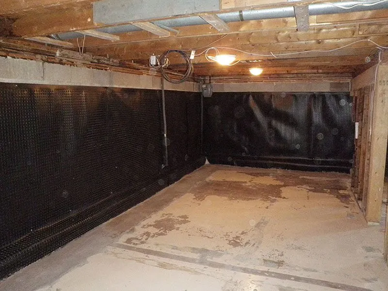 Basement wall repair