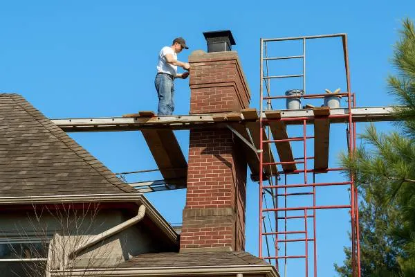 Chimney masonry repair