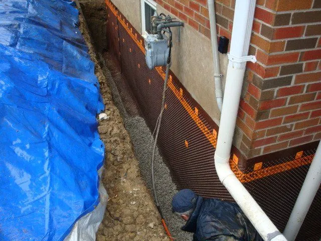 Foundation repair work
